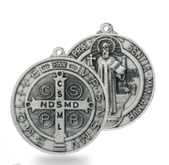 Benedictus-medalj, 4,5cm