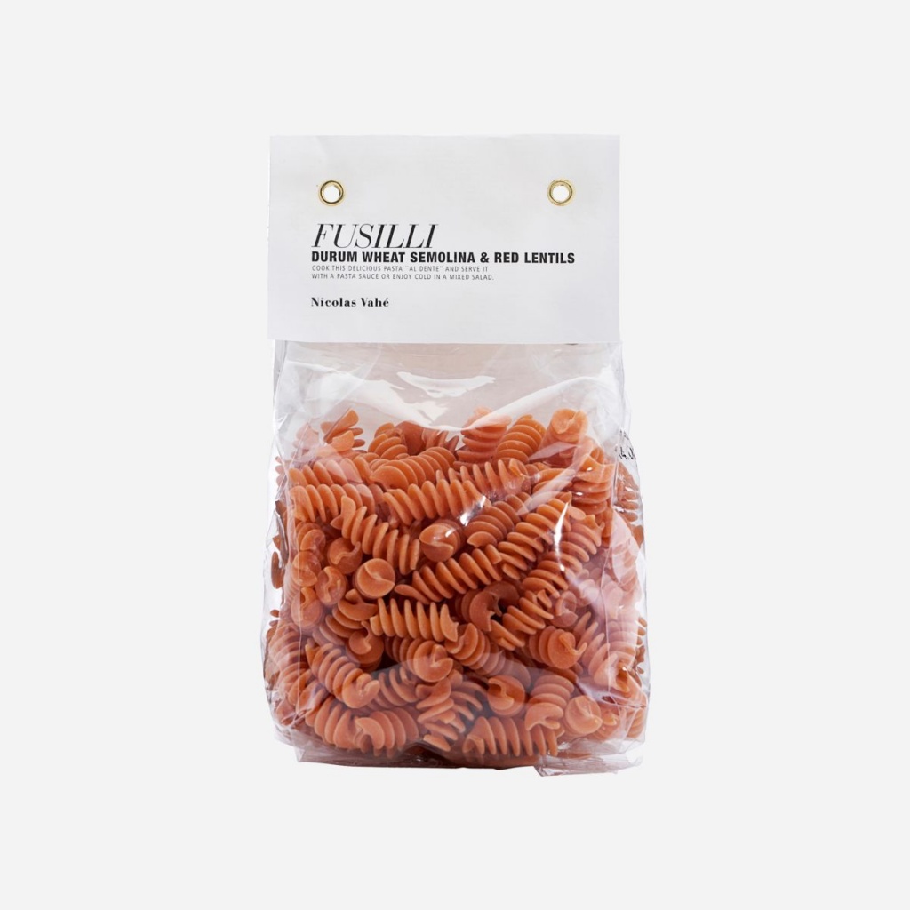 röda linser fusilli röda linser fusilli