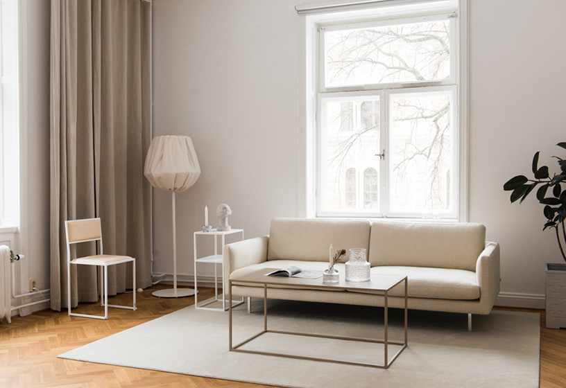 Design of Table Rectangle Beige by binett Design of Table Rectangle Beige by binett