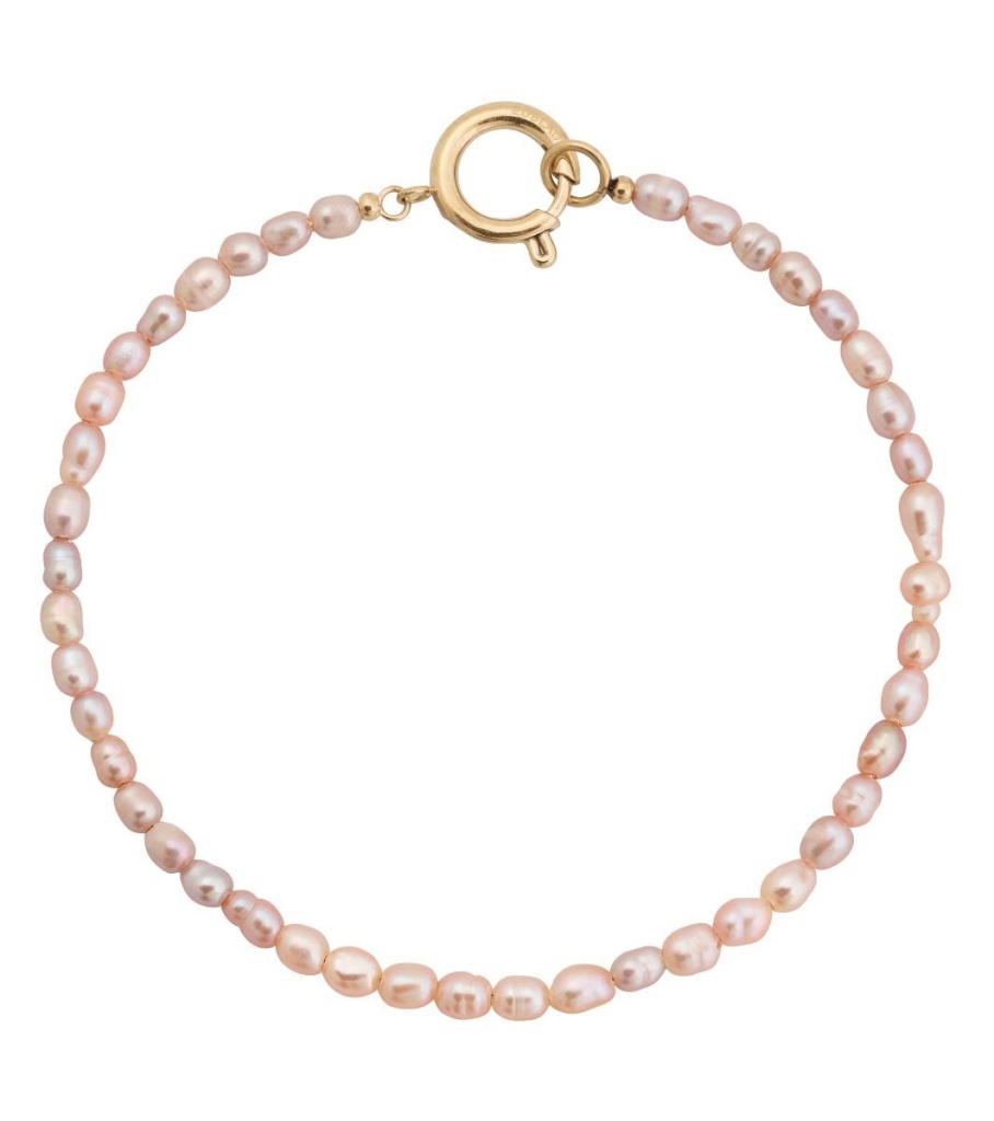 Collier Pearl Bracelet - Pink Gold
