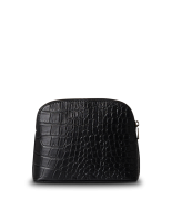 Cosmetic Bag - Black Croco