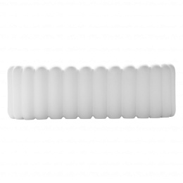 Mist Oval Small - White