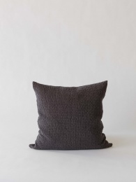 Brick Cushion Cover 50x50cm - Charcoal