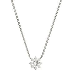 Snowflake Necklace - Steel