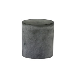 Frost Candleholder M - Grey