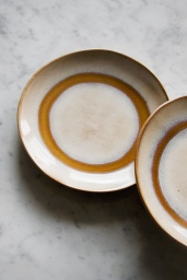 70s Dessert Plate