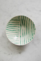 Salladsskål Abstract Verde