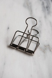Binder Clip Silver