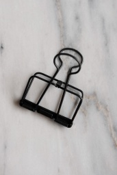 Binder Clip Svart