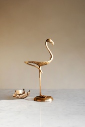 Brass Flamingo Box