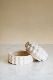 Box Dotty White