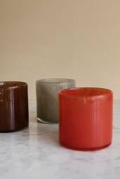 Candle Holder Brown Petit