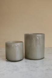 Candle Holder Grey