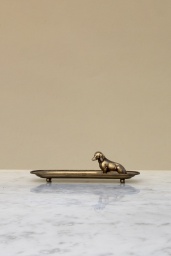 Gold Dog Tray