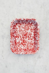 Ugnsform Splatter Röd Small