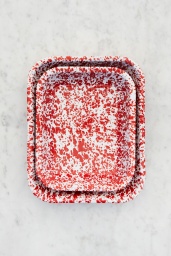 Ugnsform Splatter Röd Small