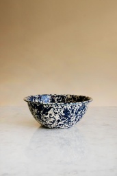 Serveringsskål Splatter Navy