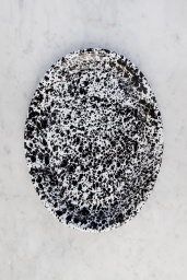 Serveringsfat Splatter Black Large