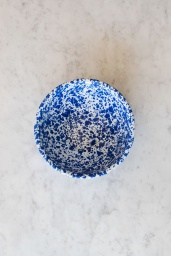 Serveringsskål Splatter Blå