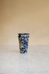 Tandborstmugg Splatter Navy