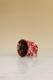 Kaffemugg Splatter Burgundy