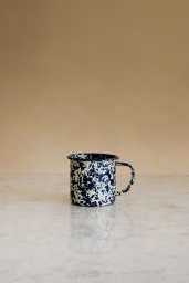 Kaffemugg Splatter Navy