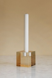 Cube Crystal Candle Holder