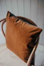 Eclectic Cushion Caramel