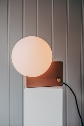 Journey Table & Wall lamp Clay