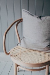 Prydnadskudde Linne Light Grey