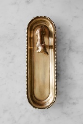 Gold Dog Tray