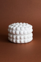 Box Dotty White