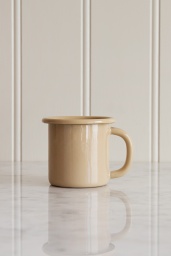 Enamel Cup Brown