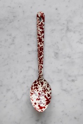 Serveringssked Splatter Burgundy