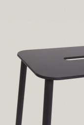 Adam Stool Mono Outdoor Black H65cm