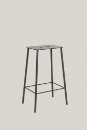 Adam Stool Mono Outdoor Black H65cm