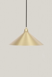 Cone Shade Brass Large