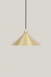 Cone Shade Brass Medium