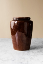 Cone Vase Brown