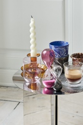 Flare Candleholder Amber