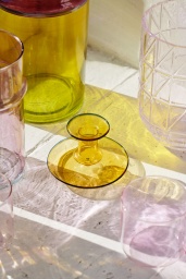 Flare Candleholder Yellow