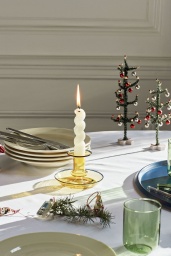 Flare Candleholder Yellow