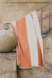 Crinkle Stripe Plaid Cappuccino