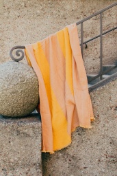 Crinkle Stripe Plaid Yellow