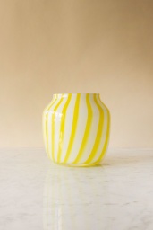 Juice Vase Wide Yellow