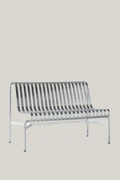 Palissade Dining Bench Without Armrest Hot Galvanised