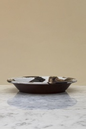 Swirl Bowl Brown Splash
