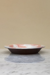 Swirl Bowl Pink Splash