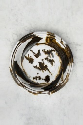 Swirl Bowl Brown Splash