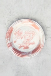 Swirl Bowl Pink Splash